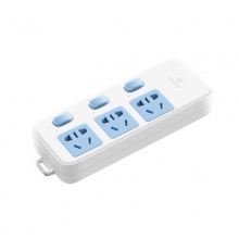 公牛三位三開無線移動式插座GN-314W 無線插排接線板