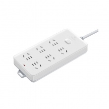 公牛GN-109K六位一開(方)插座/插線板/插排/排插/接線板 1.8m