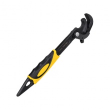 得力(deli)尖尾多功能扳手(黑)DL1421-2