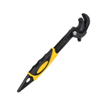 得力(deli)尖尾多功能扳手(黑)DL1421-1