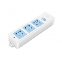 公牛三位一開無線移動(dòng)式插座GN-413K 無線插排接線板 無線(袋)