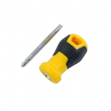 得力(deli)兩用螺絲批(黃)DL636002