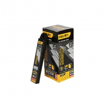 得力(deli) DL-DPJ09B-2800 18mm鋒利型美工刀片厚0.45_2800片(銀)