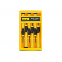 得力(deli)鐘表批橡塑柄(黃)DL3206A