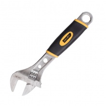 得力(deli)塑柄活扳手12