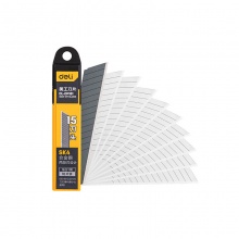 得力(deli) DL-DP181 SK4美工刀片厚0.5_15刀頭(9白1黑)