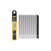 得力(deli) DL-DP091 SK4美工刀片厚0.4_13刀頭(9白1黑)