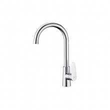 歐寶斯(OBUSE) 單把冷熱菜盆龍頭(銅鍍鉻)OBS-87005