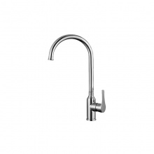 歐寶斯(OBUSE) 金字塔304不銹鋼鏡光冷熱菜盆龍頭JZT-73005