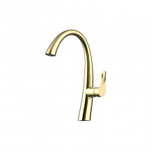 歐寶斯(OBUSE) 全銅冷熱抽拉洗菜盆龍頭(鍍金)OBS-91067K