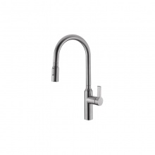 歐寶斯(OBUSE) 304不銹鋼拉絲抽拉式冷熱菜盆龍頭OBS-92007