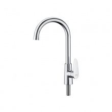 歐寶斯(OBUSE) 立式單冷菜盆龍頭(銅鍍鉻)OBS-97055C