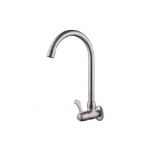 歐寶斯(OBUSE) 304不銹鋼拉絲橫式單冷菜盆龍頭OBS-9324