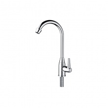 歐寶斯(OBUSE) 金字塔銅鍍鉻單冷加長接頭菜盆龍頭JZT-7709