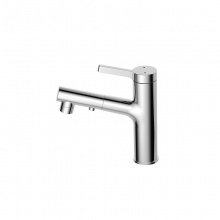 歐寶斯(OBUSE) 金字塔冷熱抽拉面盆龍頭(銅鍍鉻)JZT-68511