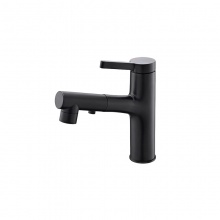 歐寶斯(OBUSE) 金字塔冷熱抽拉面盆龍頭(銅雅黑色)JZT-68511B