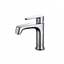 歐寶斯(OBUSE) 金字塔銅鍍鉻單冷面盆龍頭JZT-8812