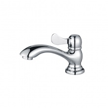 歐寶斯(OBUSE) 金字塔銅鍍鉻撥手單冷洗手盆龍頭JZT-E79