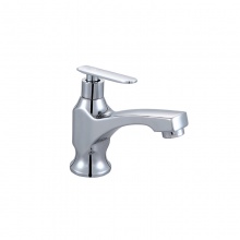 歐寶斯(OBUSE) 金字塔銅鍍鉻單冷洗手盆龍頭JZT-721