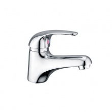 歐寶斯(OBUSE) 金字塔銅鍍鉻單冷洗手盆龍頭JZT-1115