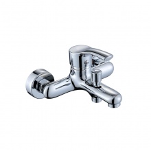 歐寶斯(OBUSE) 金字塔銅鍍鉻單把三聯(lián)浴缸龍頭JZT-68303