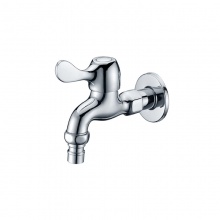 歐寶斯(OBUSE) 金字塔銅鍍鉻中長(zhǎng)洗衣機(jī)龍頭JZT-A48