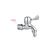 歐寶斯(OBUSE) 6分金字塔銅鍍鉻洗衣機龍頭(3/4)JZT-E60