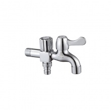 歐寶斯(OBUSE) 金字塔銅鍍鉻雙用龍頭JZT-8008