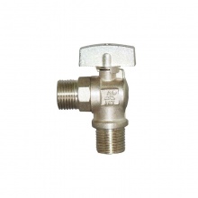 歐寶斯(OBUSE) 金字塔銅鍍白色全開大流量熱水器角閥JZT-703