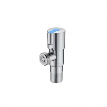 歐寶斯(OBUSE) 金字塔304不銹鋼鍍鉻手輪角閥（帶止回閥) JZT-71304