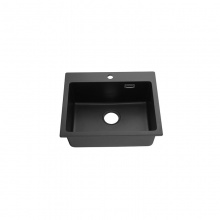 歐寶斯(OBUSE) 歐寶斯進(jìn)口黑色石英石單水槽(680*480*210) OBS-1907