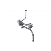 歐寶斯(OBUSE) 雙槽單溢水去水管OBS-T6 (50牙)