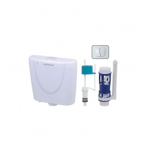 歐寶斯(OBUSE) 金字塔節(jié)能靜音雙按掛壁式塑料水箱JZT-7014