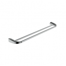 歐寶斯(OBUSE) 銅鍍鉻雙桿毛巾架OBS-971004