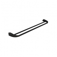 歐寶斯(OBUSE) 銅黑色雙桿毛巾架OBS-971004B