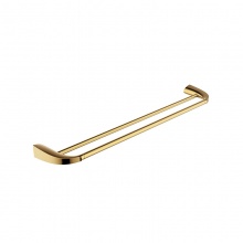 歐寶斯(OBUSE) 銅鍍金雙桿毛巾架OBS-971004K