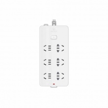 公牛GN-109K六位一開(方)插座/插線板/插排/排插/接線板3m