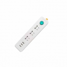 勞特(新)三位一開(kāi)帶USB插排 RT-7123U