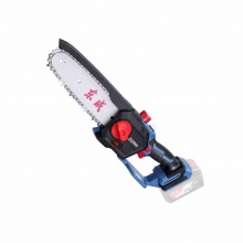 東成 20V鋰電無刷電鏈鋸 小型手持鋰電伐木鋸 戶外家用電鏈鋸 DCML20081(兩電一充6.0Ah)