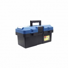 東成工具箱維修手提式電工收納盒PP塑料收納箱多功能家用五金車載盒工業(yè)級 14寸(330*145*180mm)