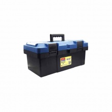 東成工具箱維修手提式電工收納盒PP塑料收納箱多功能家用五金車載盒工業(yè)級 19寸(410*195*200mm)