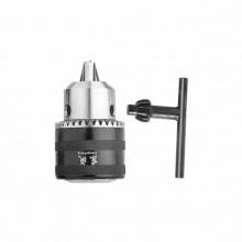 東成手電鉆鉆夾頭扳手式鐵夾頭10/13/16mm手電鉆頭子 M12X1.25(絲牙)10毫米夾頭