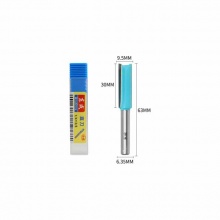 東成修邊機(jī)刀頭直刀東城銑刀木工開槽雕刻刀 直刀(柄x頭6.35x9.5mm)