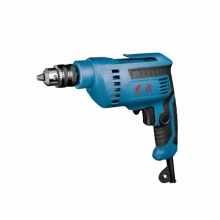 東成手電鉆 家用電動螺絲刀 460W手電轉(zhuǎn)220V電動螺絲刀東城電鉆 J1Z-FF10-10 鐵夾頭