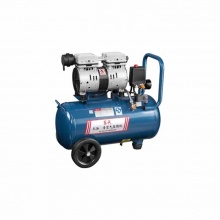 東成低音無油空壓機(jī)氣泵 便攜銅線空氣壓縮機(jī)木工小型充氣泵打釘 Q1E-FF02-1824(750W-24L)