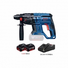 博世(Bosch)充電無(wú)刷電錘沖擊鉆18V電鉆電鎬三功能 四坑錘鉆GBH180-LI(4.0Ah兩電快充)