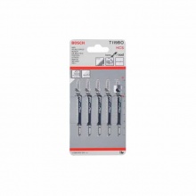 博世(BOSCH)曲線鋸條木材切割系列軟木硬木等鋸條快速切割 T119BO(5支)木材曲線切割基礎(chǔ)型