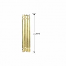 博世雙頭批頭套裝PH2/PH2十字起子頭電動螺絲刀批頭 金色150mm五支裝