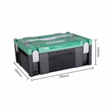 高壹工機(HiKOKI)原日立工具箱多功能手提塑料箱零件收納箱 二號箱336471