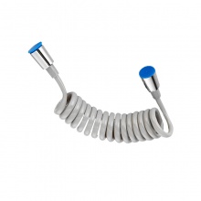 歐寶斯(OBUSE) 3米電話線噴槍彈簧管306度旋轉(zhuǎn)(銅螺母)